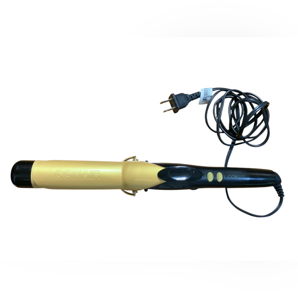CONAIR Curling Iron Tong 1 1/4” Barrel Model CD102J Very Good with Stand - Picture 8 of 11